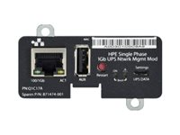 HPE Network Management Module - Carte de supervision distante - Gigabit Ethernet x 1 Q1C17A