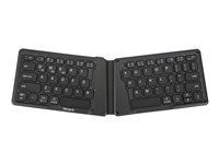 Targus - Clavier - antimicrobienne - sans fil - Bluetooth 5.1 - QWERTY - US - noir - B2B AKF003US