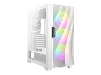 Antec Dark Fleet Series DF700 FLUX - Mid tower - ATX - panneau latéral fenêtré (verre trempé) - pas d'alimentation - blanc - USB/Audio 0-761345-80074-7