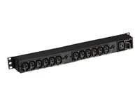 Eaton FlexPDU - Unité de distribution secteur (rack-montable) - CA 220-240 V - 3000 VA - entrée : IEC 60320 C20 16A - connecteurs de sortie : 13 (connecteur IEC) - 1U - 19" EFLX12I