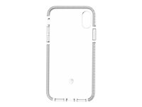 Force Case New life - Coque de protection pour téléphone portable - élastomère thermoplastique (TPE), polyuréthanne thermoplastique (TPU) - transparent - pour Apple iPhone X, XS FCLIFENIPXT