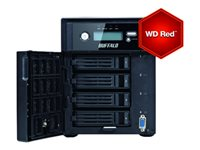 BUFFALO TeraStation 5400 WSS - Serveur NAS - 4 Baies - 12 To - SATA 3Gb/s - HDD 3 To x 4 - RAID 0, 1, 5, JBOD - Gigabit Ethernet - iSCSI - avec service d'échange du disque dur TeraStation VIP en 24 h pendant 3 ans WS5400DR1204W2EU