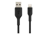 Belkin BOOST CHARGE - Câble Lightning - Lightning mâle pour USB mâle - 15 cm - noir CAA002BT0MBK