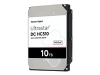 WD Ultrastar DC HC510 HUH721008ALE601 - Disque dur - chiffré - 8 To - interne - 3.5" - SATA 6Gb/s - 7200 tours/min - mémoire tampon : 256 Mo - Self-Encrypting Drive (SED), TCG Encryption, Bulk Data Encryption (BDE) 0F27611