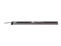 Liebert MPH2 Rack PDU Metered & Outlet Switched - Unité de distribution secteur (rack-montable) - CA 230 V - entrée : IEC 60309 16A - connecteurs de sortie : 16 (IEC 60320 C13) MPHC3142