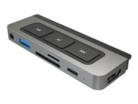 HyperDrive 6-in-1 USB-C Media Hub - Station d'accueil - USB-C - HDMI - pour Apple 10.9-inch iPad Air (4th generation, 5th generation); 11-inch iPad Pro (1st generation, 2nd generation, 3rd generation); 12.9-inch iPad Pro (3rd generation, 4th generation, 5th generation); iPad mini (6th generation) HD449