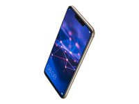 Huawei Mate 20 Lite - 4G smartphone - double SIM - RAM 4 Go / Mémoire interne 64 Go - microSD slot - Écran LCD - 6.3" - 2340 x 1080 pixels - 2x caméras arrière 20 MP, 2 MP - 2x front cameras 24 MP, 2 MP - or platine 51092RAQ