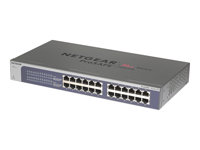 NETGEAR Plus JGS524Ev2 - Commutateur - Géré - 24 x 10/100/1000 - de bureau, Montable sur rack JGS524E-200EUS