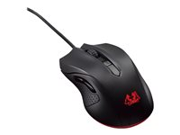 ASUS Cerberus - Souris - droitiers et gauchers - optique - 6 boutons - filaire - USB CERBERUS GAMING MOUSE