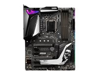 MSI MPG Z390 GAMING PRO CARBON - Carte-mère - ATX - Socket LGA1151 - Z390 - USB 3.1 Gen 1, USB-C Gen2, USB 3.1 Gen 2 - Gigabit LAN - carte graphique embarquée (unité centrale requise) - audio HD (8 canaux) MPG Z390 GAMING PRO CARBON