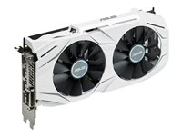 ASUS DUAL-GTX1060-3G - Carte graphique - GF GTX 1060 - 3 Go GDDR5 - PCIe 3.0 x16 - DVI, 2 x HDMI, 2 x DisplayPort DUAL-GTX1060-3G