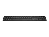 HP 455 - Clavier - programmable - sans fil - 2.4 GHz - Français - noir 4R177AA#ABF