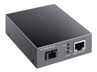 TP-Link TL-FC311B-20 - V1 - convertisseur de média à fibre optique - 1GbE - 1000Base-T, WDM, 1000Base-SC - RJ-45 / mode unique SC - jusqu'à 20 km - 1 310 (émission)/1 550 (réception) nm - pour JetStream TL-SG3452XP V1 TL-FC311B-20