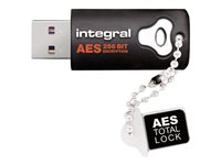 Integral Crypto Drive - Clé USB - chiffré - 16 Go - USB 2.0 INFD16GCRYPTO197