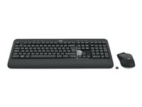 Logitech MK540 Advanced - Ensemble clavier et souris - sans fil - 2.4 GHz - QWERTY - Espagnol 920-008680