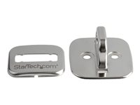 StarTech.com Plaque de verrouillage pour câble de sécurité en alliage de zinc - Point d'ancrage pour câble antivol (LTANCHOR) - Ancrage de verrou - argent - pour P/N: LTLOCKNBL LTANCHOR