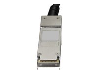 StarTech.com Câble QSFP+ à connexion directe de 5 m - Conforme à MSA - Cordon QSFP+ 40G - Câble Twinax passif - Câble DAC - Câble d'attache directe 40GBase - QSFP+ verrouillé pour QSFP+ verrouillé - 5 m - twinaxial - SFF-8436 - passif - noir QSFP40GPC5M