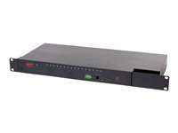 APC KVM 2G Analog - Commutateur KVM - CAT5 - 16 x KVM port(s) - 1 utilisateur local - Montable sur rack - Conformité TAA - pour P/N: AR3106SP, SMX1000C, SMX1500RM2UC, SMX1500RM2UCNC, SMX750C, SMX750CNC, SRT5KRMXLW-TW KVM0116A