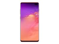 Samsung Galaxy S10+ - 4G smartphone - double SIM - RAM 8 Go / Mémoire interne 128 Go - microSD slot - écran OEL - 6.4" - 3040 x 1440 pixels - 3 x caméras arrière 12 MP, 16 MP, 12 MP - 2x front cameras 10 MP, 8 MP - rouge cardinal SM-G975FZRDXEF