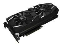 ASUS DUAL-RTX2080-O8G - OC Edition - carte graphique - GF RTX 2080 - 8 Go GDDR6 - PCIe 3.0 x16 - HDMI, 3 x DisplayPort, USB-C 90YV0C30-M0NM00