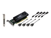 NVIDIA Quadro K1200 for DVI - Carte graphique - Quadro K1200 - 4 Go GDDR5 - PCIe 2.0 x16 profil bas - 4 x Mini DisplayPort VCQK1200DVI-PB