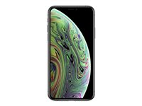 Apple iPhone XS - Smartphone - double SIM - 4G Gigabit Class LTE - 256 Go - GSM - 5.8" - 2436 x 1125 pixels (458 ppi) - Super Retina HD - 2x caméras arrière (2x front cameras) - gris MT9H2ZD/A