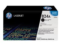 HP 824A - Kit tambour - 1 x noir - 23000 pages - pour Color LaserJet CL2000, CM6030, CM6040, CP6015 CB384A?LIMAGRAIN