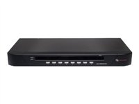 Avocent Switchview 1000 - Commutateur KVM - 8 x KVM port(s) - 1 utilisateur local - Ordinateur de bureau 8SV1000-202