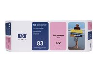 HP 83 UV - 680 ml - magenta clair - originale - DesignJet - cartouche d'encre - pour DesignJet 5000, 5000ps, 5000ps uv, 5000uv, 5500, 5500 uv, 5500ps, 5500ps uv C4945A