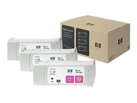 HP 83 - Pack de 3 - magenta - originale - cartouche d'encre - pour DesignJet 5000, 5000ps, 5000ps uv, 5000uv, 5500 uv, 5500ps, 5500ps uv C5074A