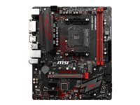 MSI B450M GAMING PLUS - Carte-mère - micro ATX - Socket AM4 - AMD B450 - USB 3.1 Gen 1, USB-C Gen1 - Gigabit LAN - carte graphique embarquée (unité centrale requise) - audio HD (8 canaux) B450M GAMING PLUS