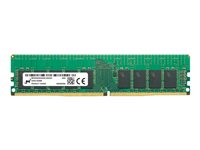 Micron - DDR4 - module - 32 Go - DIMM 288 broches - 2933 MHz / PC4-23466 - CL21 - 1.2 V - mémoire enregistré - ECC MTA18ASF4G72PDZ-2G9R