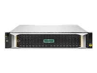 HPE Modular Smart Array 2062 12Gb SAS SFF Storage - Baie de disques - 3.84 To - 24 Baies (SAS-3) - SSD 1.92 To x 2 - SAS 12Gb/s (externe) - rack-montable - 2U R0Q84B