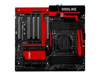 MSI X99A GODLIKE GAMING - Carte-mère - ATX étendu - Socket LGA2011-v3 - X99 - USB 3.1, USB-C - Bluetooth, 2 x Gigabit LAN, Wi-Fi - audio HD (8 canaux) X99A GODLIKE GAMING