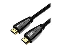 MCL Samar - Ultra High Speed - câble HDMI avec Ethernet - HDMI mâle pour HDMI mâle - 3 m - support 8K MC389Z-3M