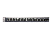 NETGEAR GSM7248v2 - Commutateur - Géré - 48 x 10/100/1000 + 4 x SFP partagé - de bureau - Tension CC GSM7248-200EUS