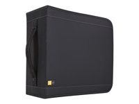 Case Logic CDW 32 - Portefeuille pour disques CD/DVD - 32 disques - nylon - noir CDW32