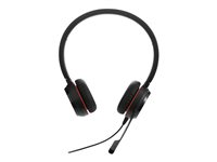 Jabra Evolve 30 II UC stereo - Micro-casque - sur-oreille - filaire - jack 3,5mm, USB-C 5399-829-389