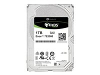 Seagate Exos 7E2000 ST1000NX0373 - Disque dur - chiffré - 1 To - interne - 2.5" SFF - SAS 12Gb/s - nearline - 7200 tours/min - mémoire tampon : 128 Mo - Self-Encrypting Drive (SED) ST1000NX0373