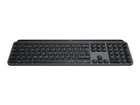 Logitech MX Keys S - Clavier - rétroéclairé - sans fil - Bluetooth LE - AZERTY - Français - commutateur : commutateurs à clé à ciseaux - graphite 920-011568