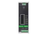 Schneider Electric Easy UPS - Onduleur (montable sur rail DIN) - 10A - DC 24 V - 240 Watt - pas de batterie - connecteurs de sortie : 1 - gris métal BVS240XDPDR