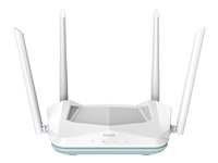 D-Link R15 - - routeur sans fil - commutateur 3 ports - 1GbE - Wi-Fi 6 - Bi-bande R15