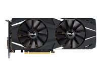 ASUS DUAL-RTX2060-O6G - OC Edition - carte graphique - GF RTX 2060 - 6 Go GDDR6 - PCIe 3.0 x16 - DVI, 2 x HDMI, 2 x DisplayPort 90YV0CM1-M0NA00