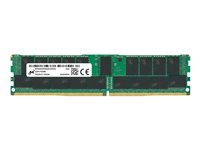 Micron - DDR4 - module - 64 Go - DIMM 288 broches - 3200 MHz / PC4-25600 - CL22 - 1.2 V - mémoire enregistré - ECC MTA36ASF8G72PZ-3G2E1R