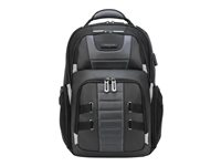 Targus DrifterTrek with USB Power Pass-Thru - Sac à dos pour ordinateur portable - 15.6" - 17.3" - noir TSB957GL