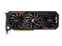 Gigabyte AORUS GeForce GTX 1060 6G 9Gbps - Carte graphique - GF GTX 1060 - 6 Go GDDR5 - PCIe 3.0 x16 - DVI, HDMI, 3 x DisplayPort GV-N1060AORUS-6GD