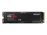 Samsung 970 PRO MZ-V7P512BW - SSD - chiffré - 512 Go - interne - M.2 2280 - PCIe 3.0 x4 (NVMe) - AES 256 bits - TCG Opal Encryption 2.0 MZ-V7P512BW