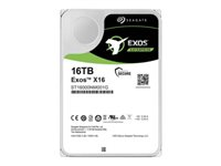 Seagate Exos X16 ST16000NM002G - Disque dur - 16 To - interne - SAS 12Gb/s - 7200 tours/min - mémoire tampon : 256 Mo ST16000NM002G