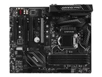 MSI H270 GAMING PRO CARBON - Carte-mère - ATX - Socket LGA1151 - H270 - USB 3.1 Gen 1, USB-C Gen2, USB 3.1 Gen 2 - Gigabit LAN - carte graphique embarquée (unité centrale requise) - audio HD (8 canaux) H270 GAMING PRO CARBON