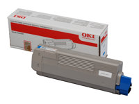 OKI - Cyan - original - cartouche de toner - pour C610dn, 610dtn, 610n 44315307